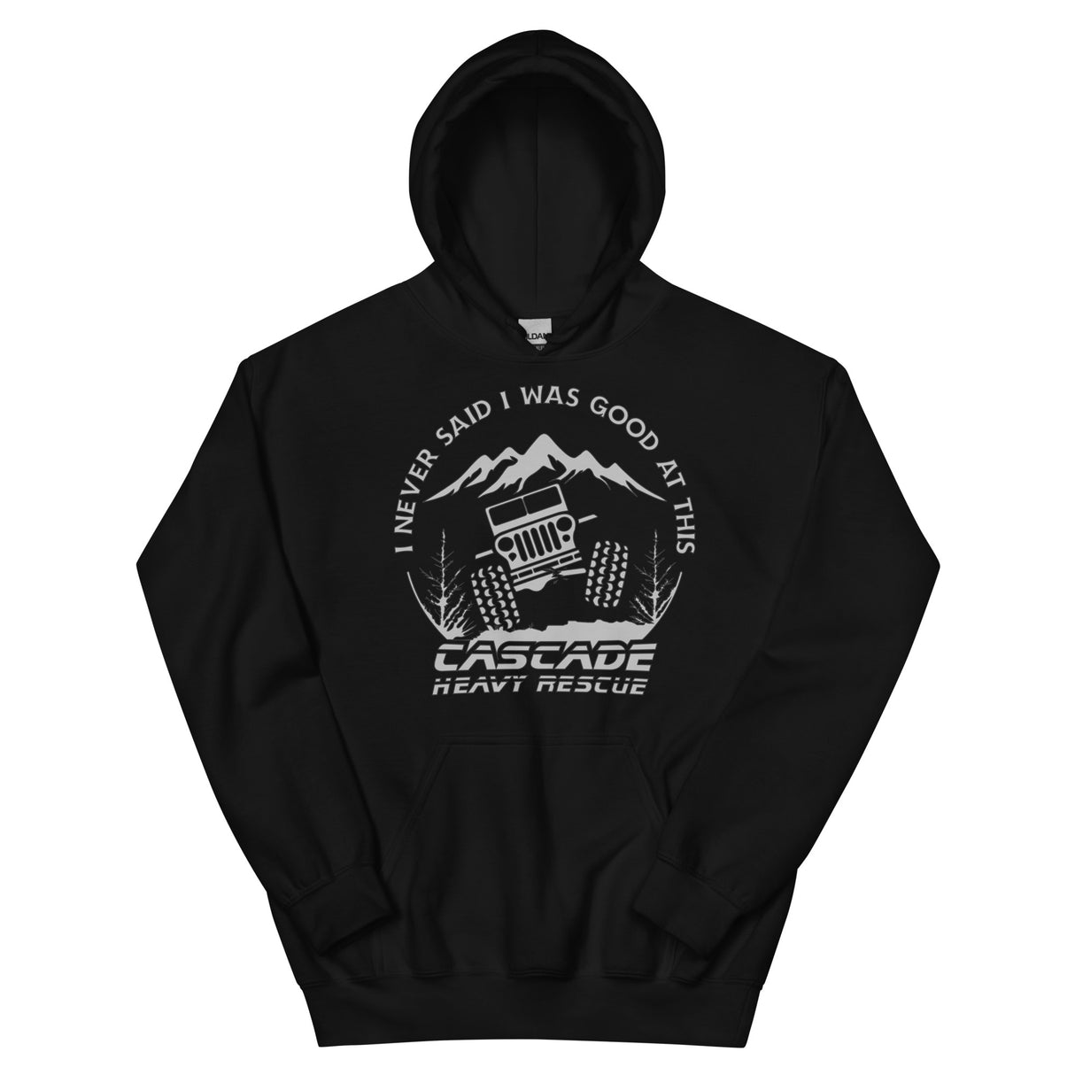 "I never said I was good at this" Fleece Hoodie